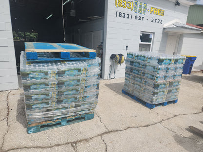 Zephyrhills Natural Spring Water – Full Pallet (1,920 Bottles, 16.9 oz)